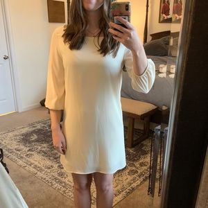 White Dress with Bow